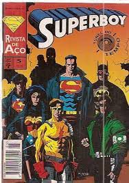 Gibi Superboy 1ª Série Nº 05 - Formatinho Autor Túnel do Tempo (1995) [usado]