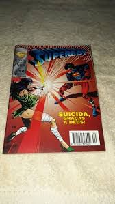 Gibi Superboy 1ª Série Nº 20 - Formatinho Autor Suicida, Graças a Deus! (1996) [usado]