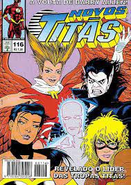 Gibi os Novos Titãs Nº 116 - Formatinho Autor a Volta de Barry Allen! Revelado o Líder da Tropa Titãs! (1995) [usado]