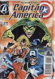 Gibi Capitão América Nº213 Autor Steve Rogers (1997) [usado]