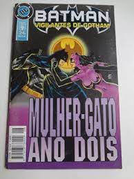 Gibi Batman Vigilantes de Gotham Nº 26 - Formatinho Autor Mulher-gato Ano Dois (1998) [usado]