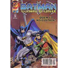 Gibi Batman Vigilantes de Gotham Nº 01 - Formatinho Autor Quem é o Novo Batman? (1996) [usado]