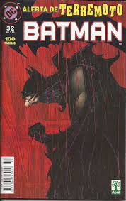 Gibi Batman Nº 32 Formatinho Autor Alerta de Terremoto (1999) [usado]