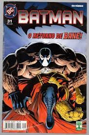 Gibi Batman Nº 31 Autor o Retorno de Bane! (1999) [usado]