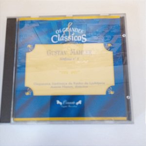 Cd Gustyav Mahler Sinfonia 5 - os Grandes Clássicos Interprete Orquestra Sinfonica da Rádio de Ljubljana (1996) [usado]