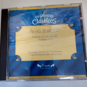 Cd Frans Schubert - Sinfonia N° 8 e N° 5 Interprete London Festival Orquestra (1995) [usado]