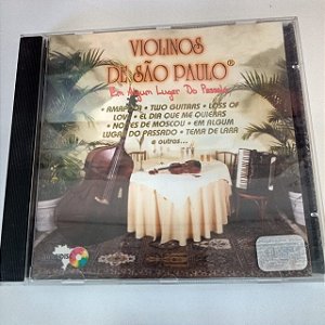Cd Violinos de São Paulo - em Algum Lugar do Passado Interprete Varios Artistas [usado]
