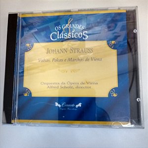 Cd Johann Strauss - Valsas e Polcas Interprete Orquestra de Opera de Viena (1994) [usado]