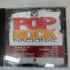 Cd Pop Rock Nacional - Mtv Music - Cd Numero 4 Interprete Inimigos do Rei e Outros [usado]