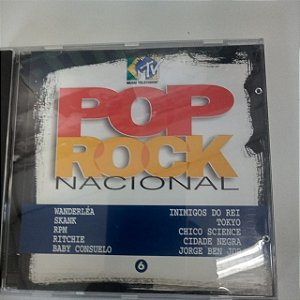 Cd Pop Rock Nacional - Mtv Music - Cd Numero 6 Interprete Wanderleia e Outros [usado]