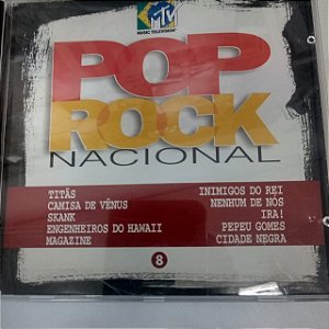 Cd Pop Rock Nacional - Mtv Music - Dc Numero 8 Interprete Titãs e Outros [usado]