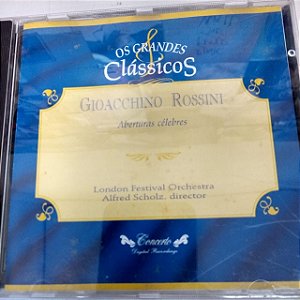 Cd Gioacchino Rossini - Aberturas Celebres Interprete London Festival Orchestra (1994) [usado]