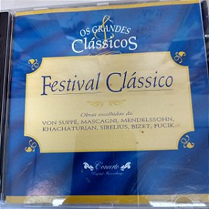 Cd Festival Clássico - Von Suppé , Mascagni e Outros Interprete London Festival Orchestra /alfred Scholz (1994) [usado]
