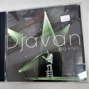 Cd Djavan ao Vivo Vol. 1 e 2 Interprete Djavan (2010) [usado]