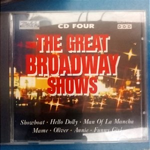 Cd The Great Broadway Shows - Cd - 4 Interprete National Pops Orchestra (1993) [usado]