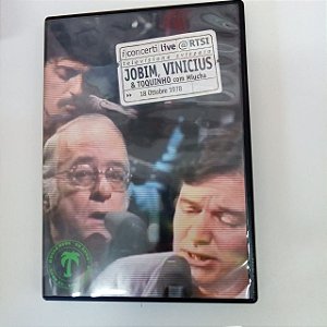 Dvd Jobim , Vinicius e Toquinho Editora Coqueiro Verde [usado]