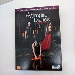 Dvd The Vampire Diaries - Aquinta Temporada Completa /love Sucks Editora Warner [usado]
