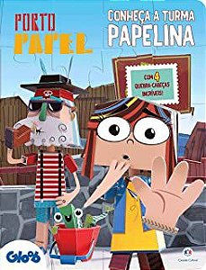 Livro Porto Papel- Conheça a Turma Papelina com 4 Quebra-cabeças Incríveis! Autor Desconhecido (2019) [seminovo]