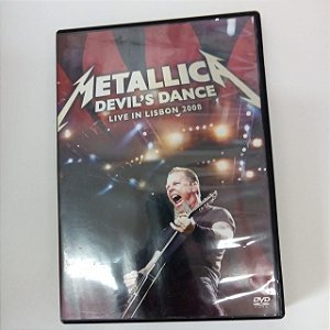 Dvd Metalica Devil´s Dance - Live In Lisbon 2008 Editora Wet Music [usado]