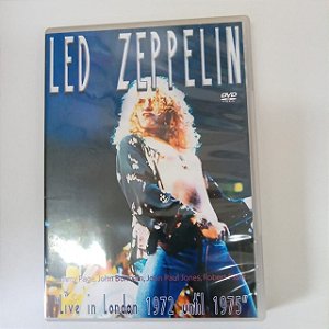 Dvd Led Zaplin - Live In London 1972 Editora Vz Multi Midia [usado]