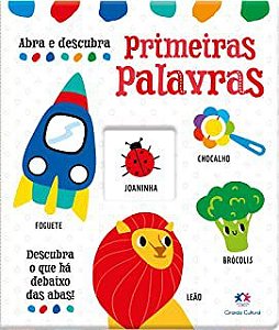 Livro Abra e Descubra- Primeiras Palavras (descubra o que Há Debaixo das Abas!) Autor Desconhecido (2020) [seminovo]
