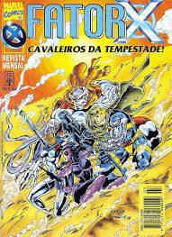Gibi Fator X Nº 3 - Formatinho Autor Cavaleiros da Tempestade! (1997) [usado]