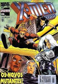 Gibi X-men 2099- Nº 26 Autor os Novos Mutantes! (1996) [usado]
