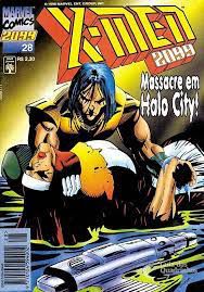 Gibi X-men 2099 Nº 28 - Formatinho Autor Massacre em Halo City! (1996) [usado]