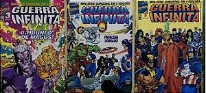 Gibi Guerra Infinita- Mini-série Mensal em 3 Edições Autor Guerra Infinita- Mini-série Mensal em 3 Edições (1996) [usado]