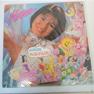 Disco de Vinil Mara - Mundo Maravilha Interprete Mara (1988) [usado]