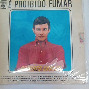Disco de Vinil Roberto Carlos - é Proibido Fumar /1971 Interprete Roberto Carlos (1971) [usado]