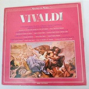 Disco de Vinil Vivaldi - Mestres da Música Interprete Orquestra de Camara sob a Direção de Louis de Foment (1983) [usado]