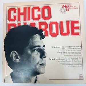 Disco de Vinil Chico Buarque - Historia da Musica Popular Brasileira Interprete Chico Buarque (1982) [usado]
