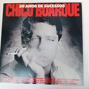 Disco de Vinil Chico Buarque - 20 Anos de Sucessos Interprete Chico Buarque (1986) [usado]