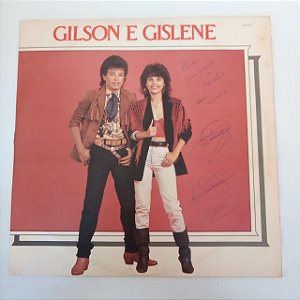 Disco de Vinil Gilson e Gislene Interprete Gilson Gislene (1987) [usado]