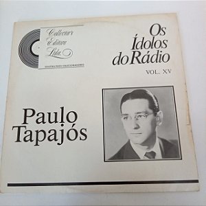 Disco de Vinil os Idolos do Mradio Vol. 4 Interprete Paulo Tabajos e Convidados (1988) [usado]