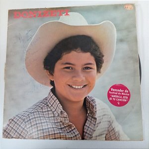 Disco de Vinil Donizete -1982 Interprete Donizete (1982) [usado]