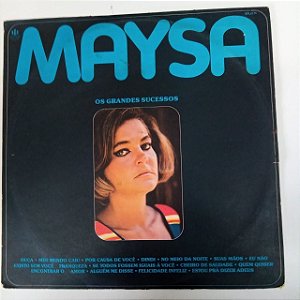 Disco de Vinil Maysa - os Grandes Sucessos 1987 Interprete Maysa (1987) [usado]