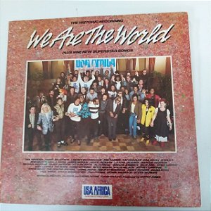 Disco de Vinil We Are The World - Plus Nine Superstar Songs /usa For Africa Interprete Varios Artistas [usado]