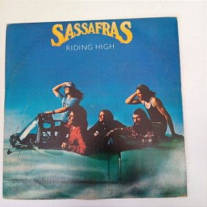 Disco de Vinil Sassafras - Riding High Interprete Sassafras (1976) [usado]