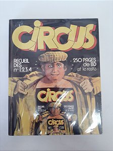 Gibi Circus Recueil Des Nº 1 2 3 4 Autor Jacques Glenat (1975) [usado]