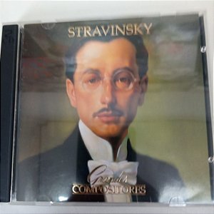 Cd Stravinsky - Grandes Compositores - 2 Cds Interprete Igor Stravinsky (1990) [usado]