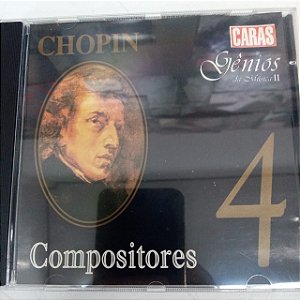 Cd Chopin Vol. 4- Coleções Revista Caras/ Genios da Música 2 Interprete Chopin [usado]