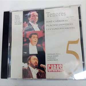 Cd Tenores ao Vivo Vol.5 - Coleção Revista Caras Interprete José Carreras, Plascido Domingo e Luciano Pavarotti [usado]