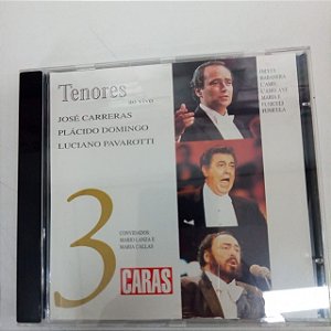Cd Tenores ao Vivo Vol.3 - Coleção Revista Caras Interprete José Carreras , Plascido Domingo e Luciano Pavarotti [usado]