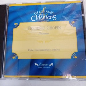 Cd Frederic Chopin - os Grandes Clássicos Interprete Peter Schmalfuss, Piano (1995) [usado]