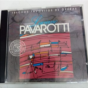 Cd Luciano Pavarotti - Trechos Favoritos de Óperas Interprete Luciano Pvarotti (1992) [usado]