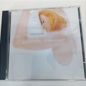 Cd Madonna - Something To Remenber Interprete Madonna (1995) [usado]