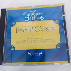 Cd Festival Clássico - o Grandes Clássicos /von Suppé , Mascagni e Outros Interprete Von Suppé , Mascagni , Mendelssohn e Outros (1995) [usado]