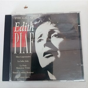 Cd The Great Edith Plaf Interprete Edith Plaf (1995) [usado]